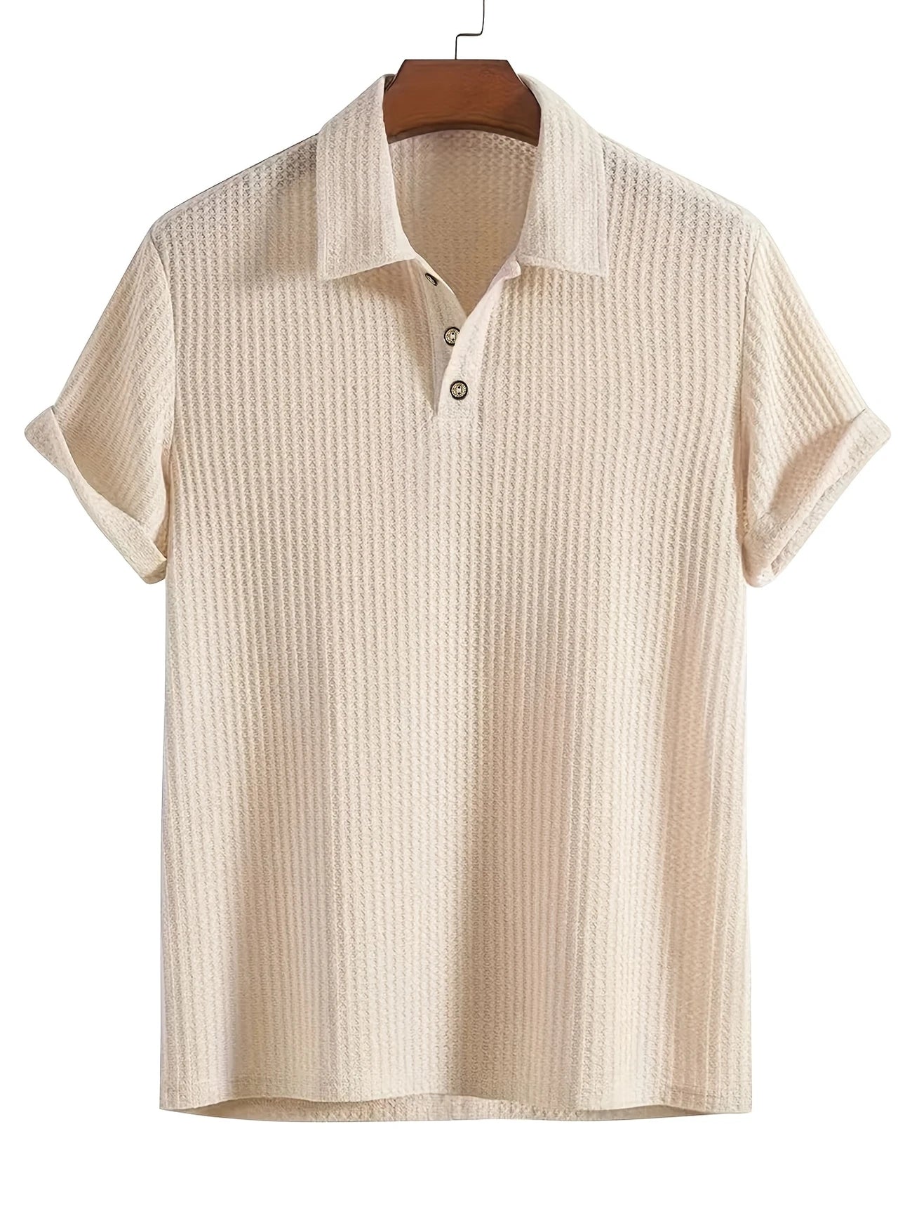 1+1 Gratis – Premium Texturiertes Polohemd