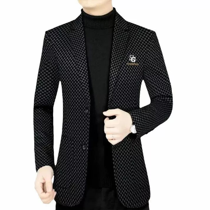 ÉLÉGANCE FLEX™ – Vielseitiges Slim-Fit Blazer für Herren