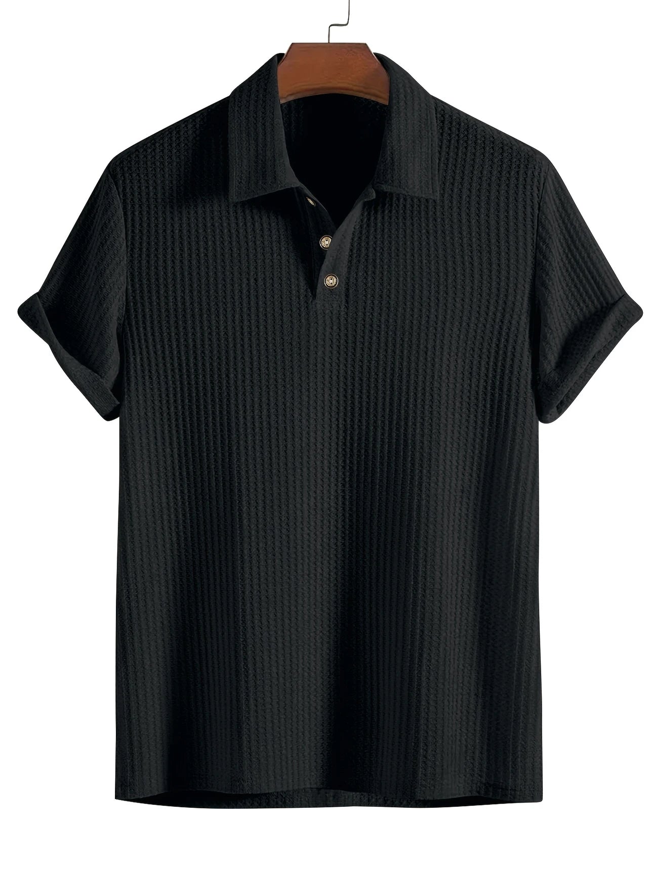 1+1 Gratis – Premium Texturiertes Polohemd