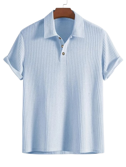 1+1 Gratis – Premium Texturiertes Polohemd