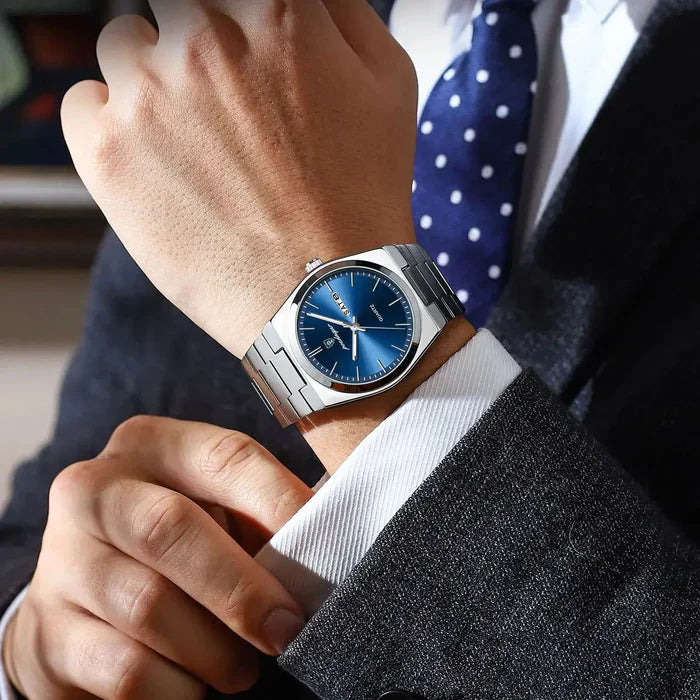 Herrenuhr Poedagar + kostenlose Geldbörse