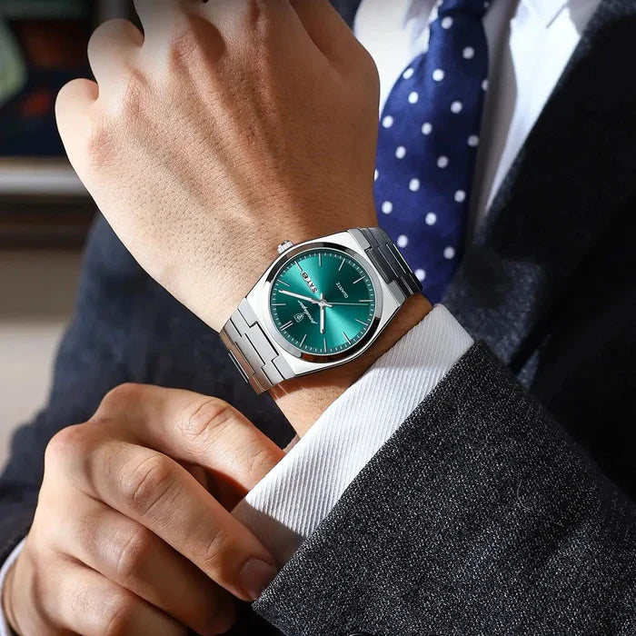 Herrenuhr Poedagar + kostenlose Geldbörse