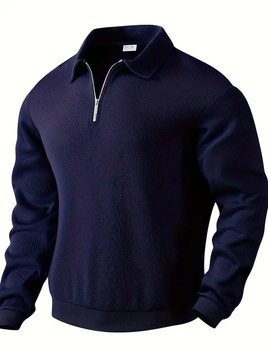 ADAZZY™ | Herrenpullover mit geometrischem Muster