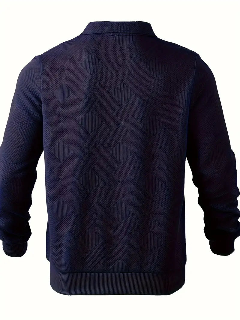 ADAZZY™ | Herrenpullover mit geometrischem Muster
