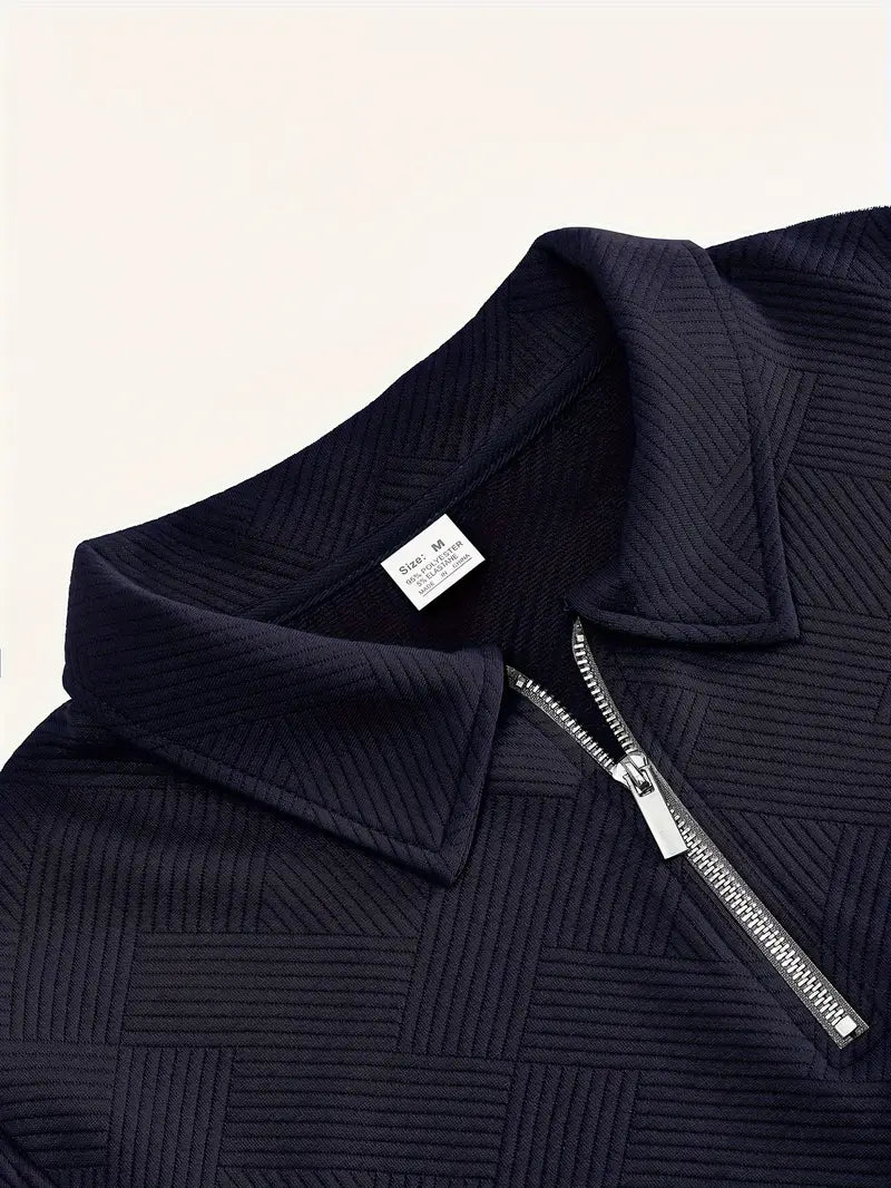 ADAZZY™ | Herrenpullover mit geometrischem Muster