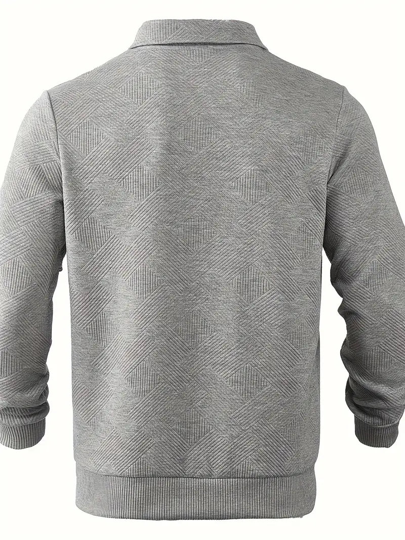 ADAZZY™ | Herrenpullover mit geometrischem Muster