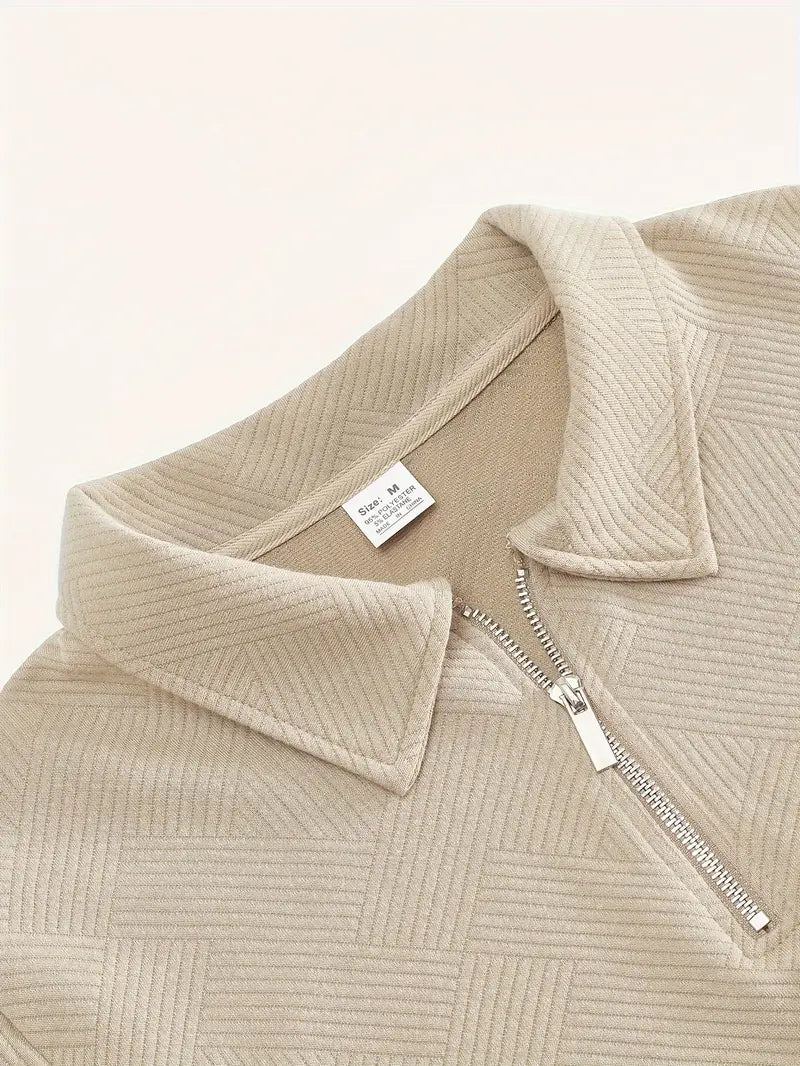 ADAZZY™ | Herrenpullover mit geometrischem Muster