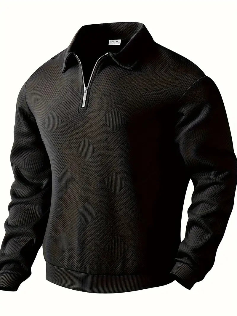 ADAZZY™ | Herrenpullover mit geometrischem Muster
