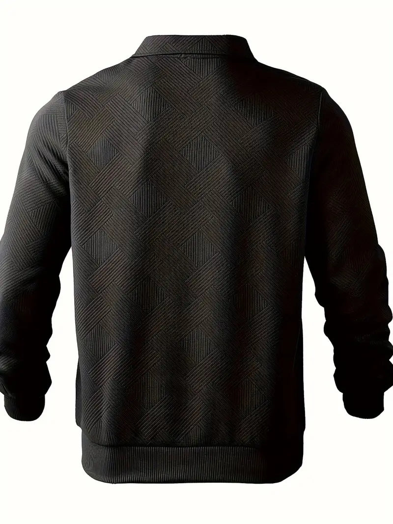 ADAZZY™ | Herrenpullover mit geometrischem Muster