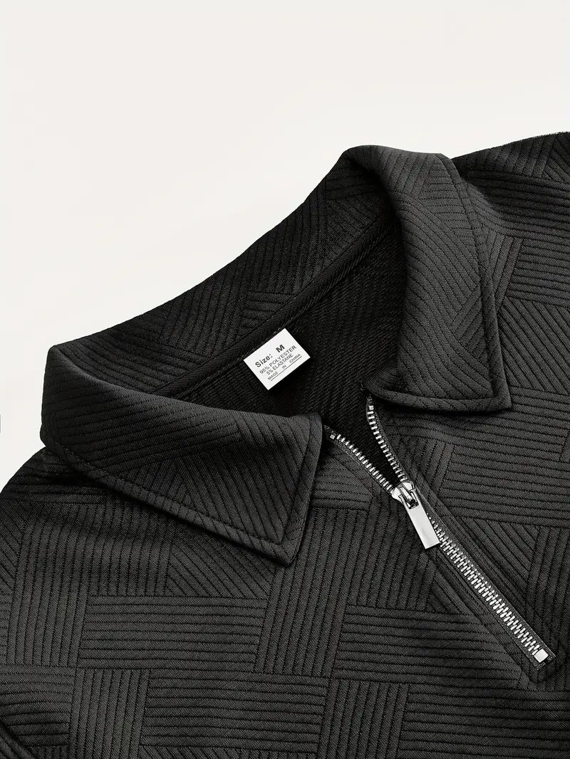 ADAZZY™ | Herrenpullover mit geometrischem Muster