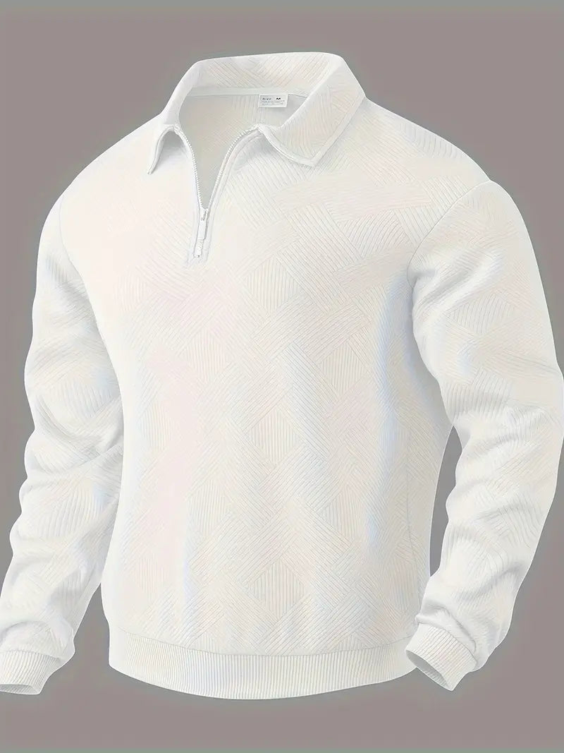 ADAZZY™ | Herrenpullover mit geometrischem Muster