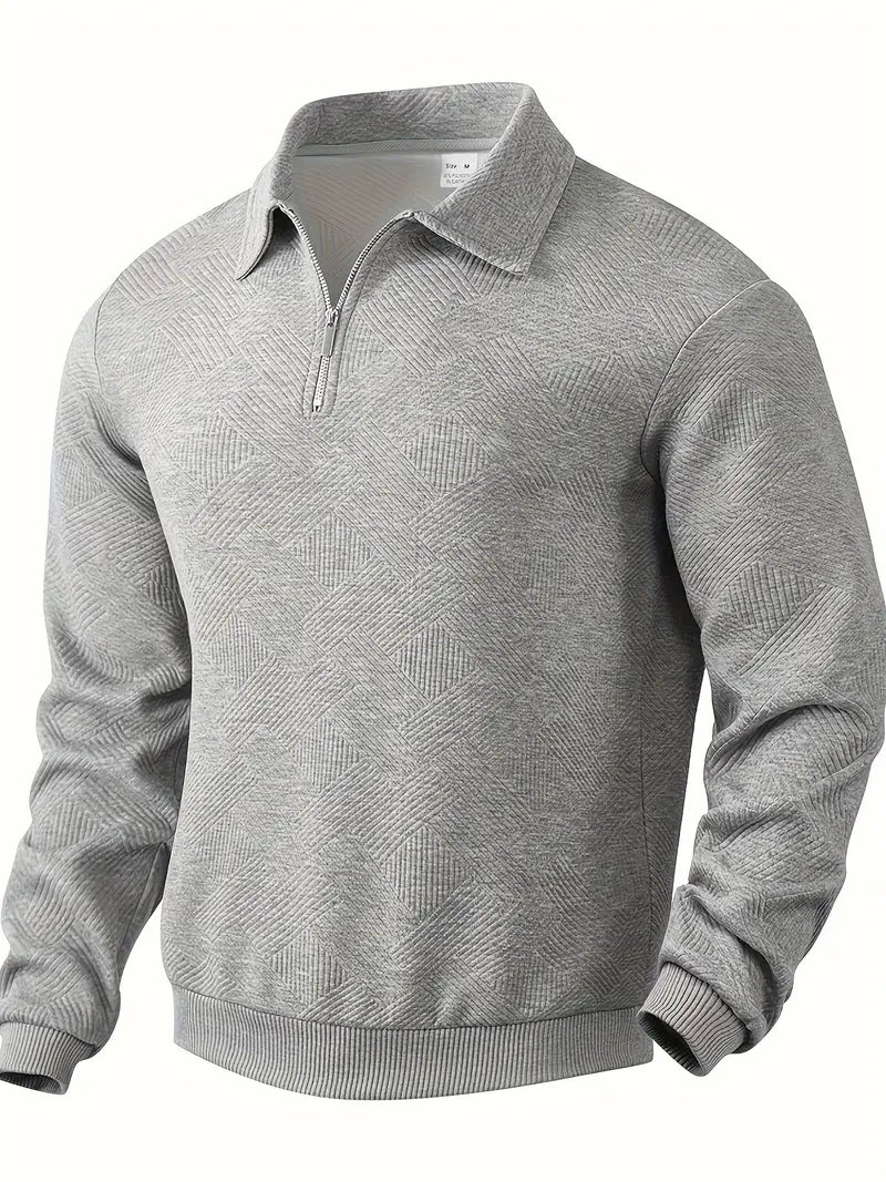 ADAZZY™ | Herrenpullover mit geometrischem Muster
