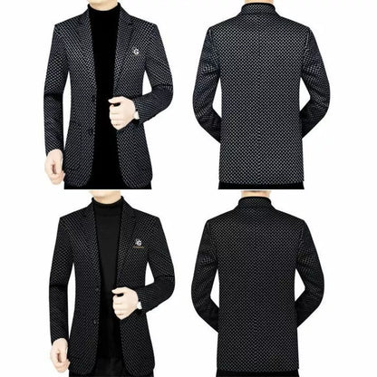 ÉLÉGANCE FLEX™ – Vielseitiges Slim-Fit Blazer für Herren