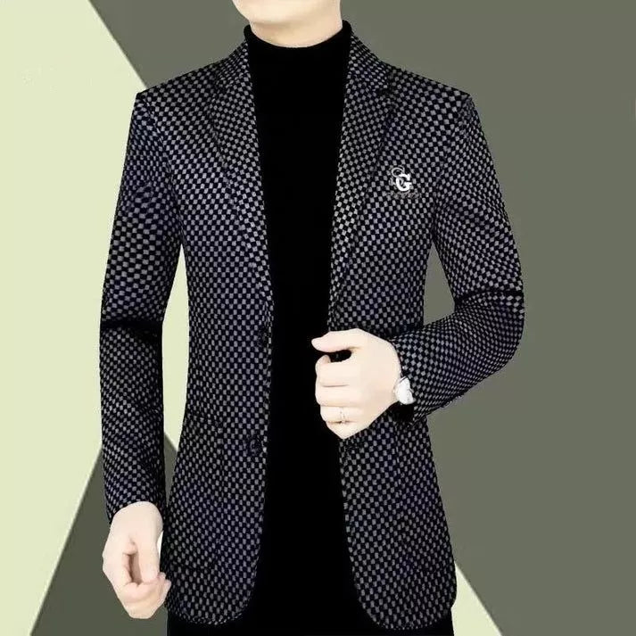 ÉLÉGANCE FLEX™ – Vielseitiges Slim-Fit Blazer für Herren